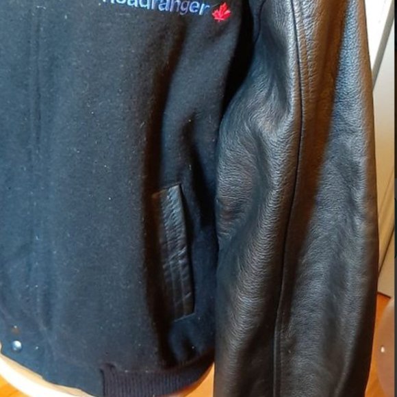 Varsiry leather jacket unisex - Picture 3 of 7